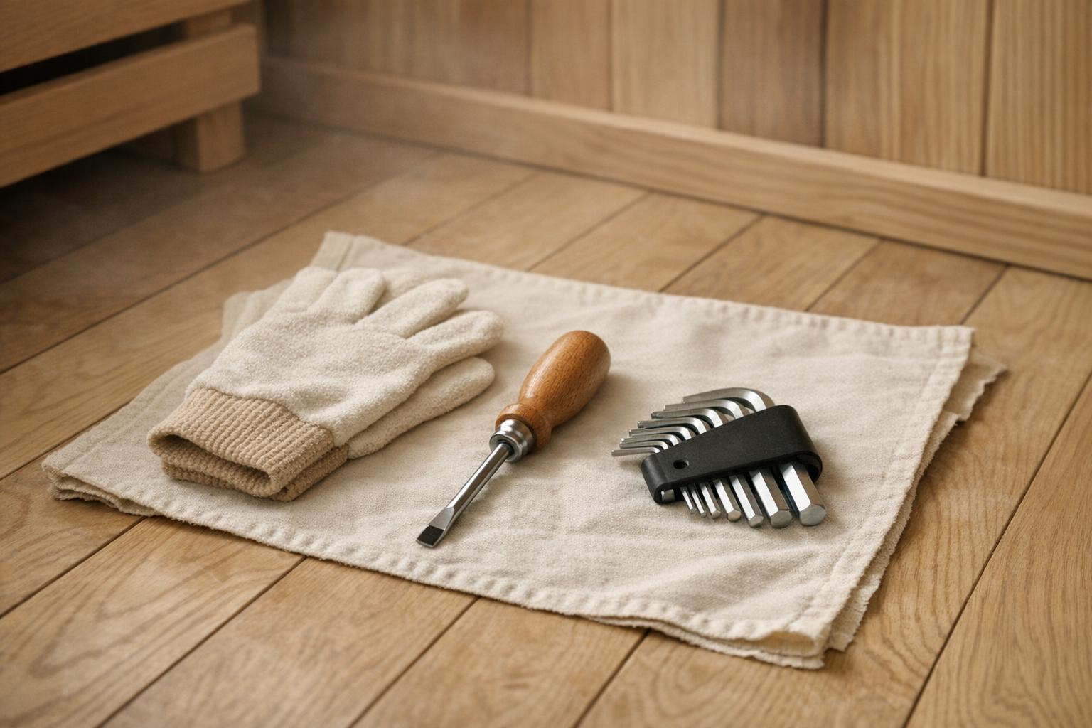 Tools and the staging area AI-generated editorial illustration.